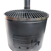 Kotlíkový set Párty 3 v 1 45 cm a smaltovaný kotlík 25 L s poklicí a hlubokou pánví (3)