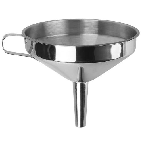 Nerezový trychtýř – nálevka Perfect Home 14 cm s úchytem
