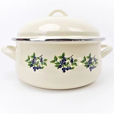 Kastrol E-L Alice krém trnka 2,5 L