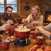 Litinová fondue souprava: Proč vsadit na červenou klasiku? Litinová fondue souprava: Proč vsadit na červenou klasiku?